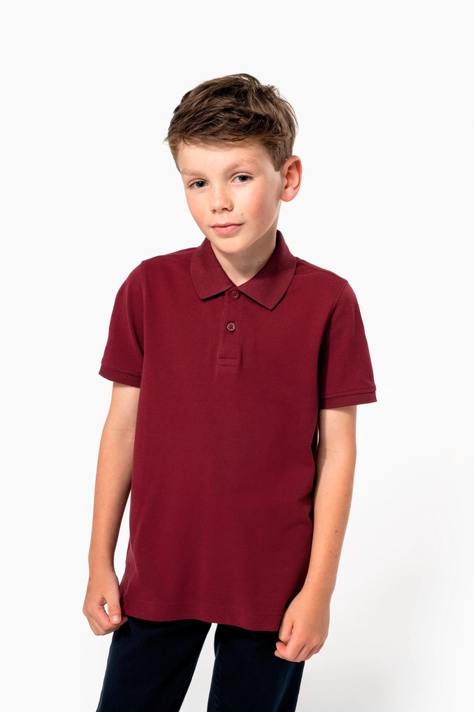 K2029 - Polo piqué Bio180 enfant - Navy