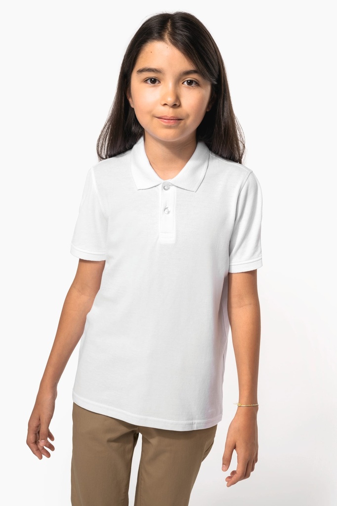 K292 - Polo manches courtes enfant - Red