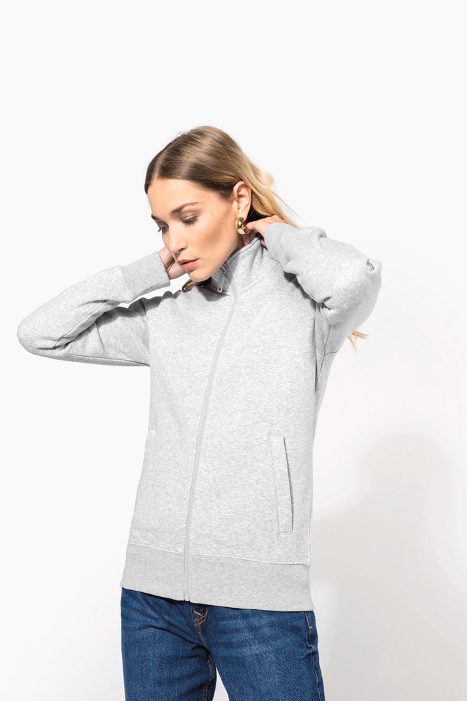 [K4011-Navy-XS] K4011 - Veste molleton gratté femme - Navy (XS)