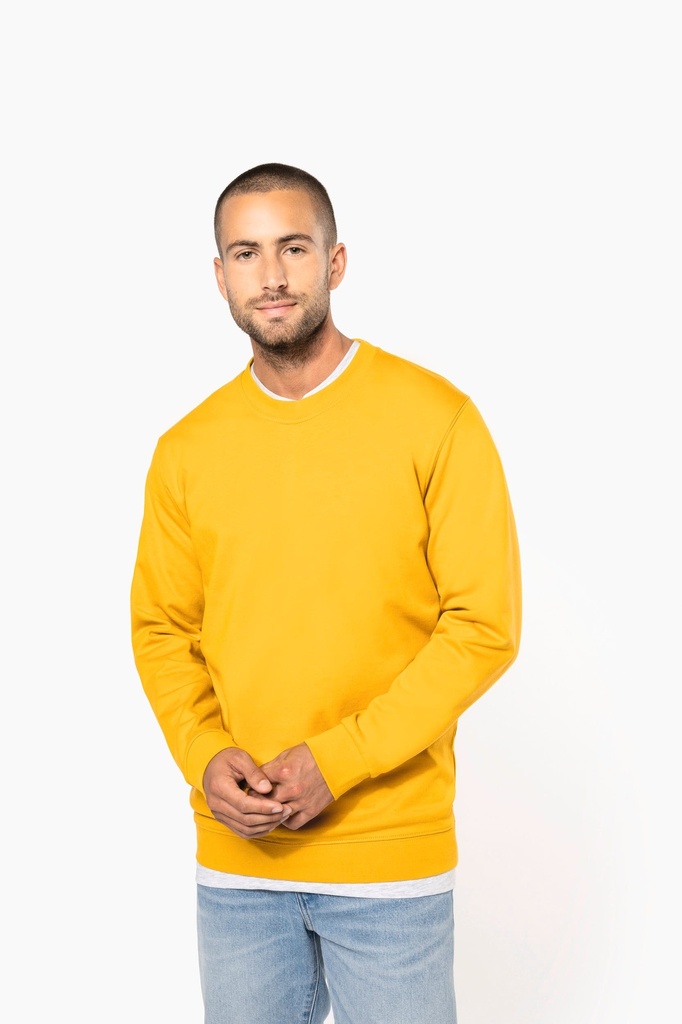[K474-CaperGreen-XS] K474 - Sweat-shirt col rond unisexe - CaperGreen (XS)