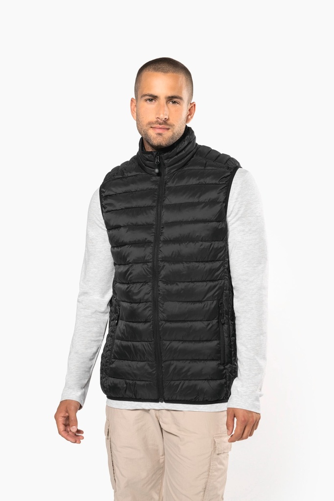[K6113-Navy-S] K6113 - Doudoune légère sans manches homme - Navy (S)
