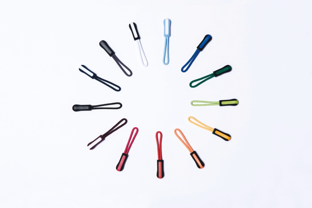 [K851-Black_LightRoyalBlue-OneSize] K851 - Tire-zip - Black_LightRoyalBlue