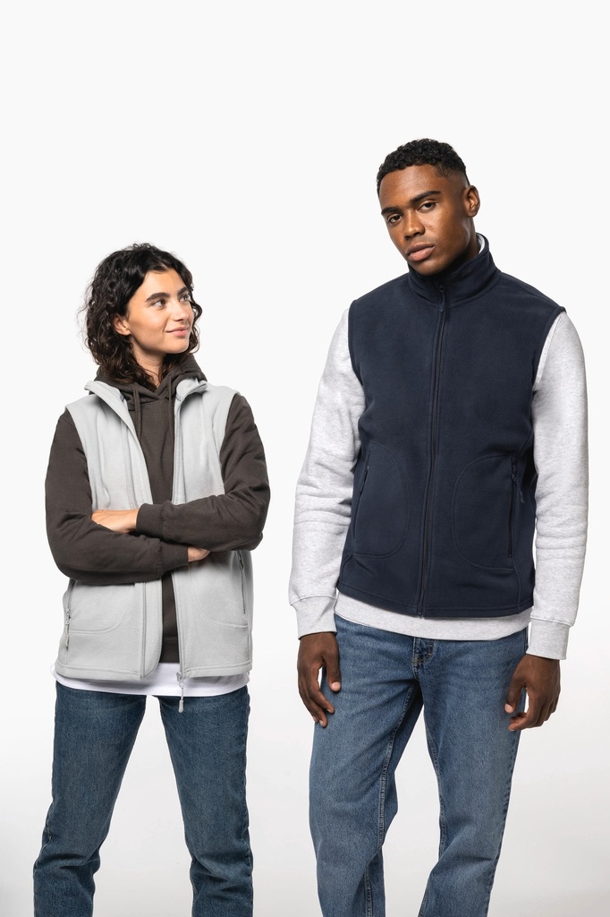 K9120 - Bodywarmer micropolaire écoresponsable unisexe - Red