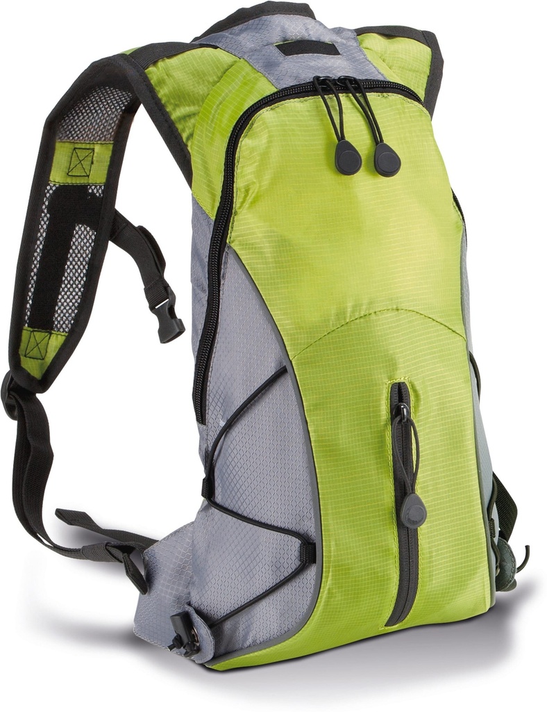 [KI0111-Black_SlateGrey-OneSize] KI0111 - Sac à dos porte-boisson - Black_SlateGrey
