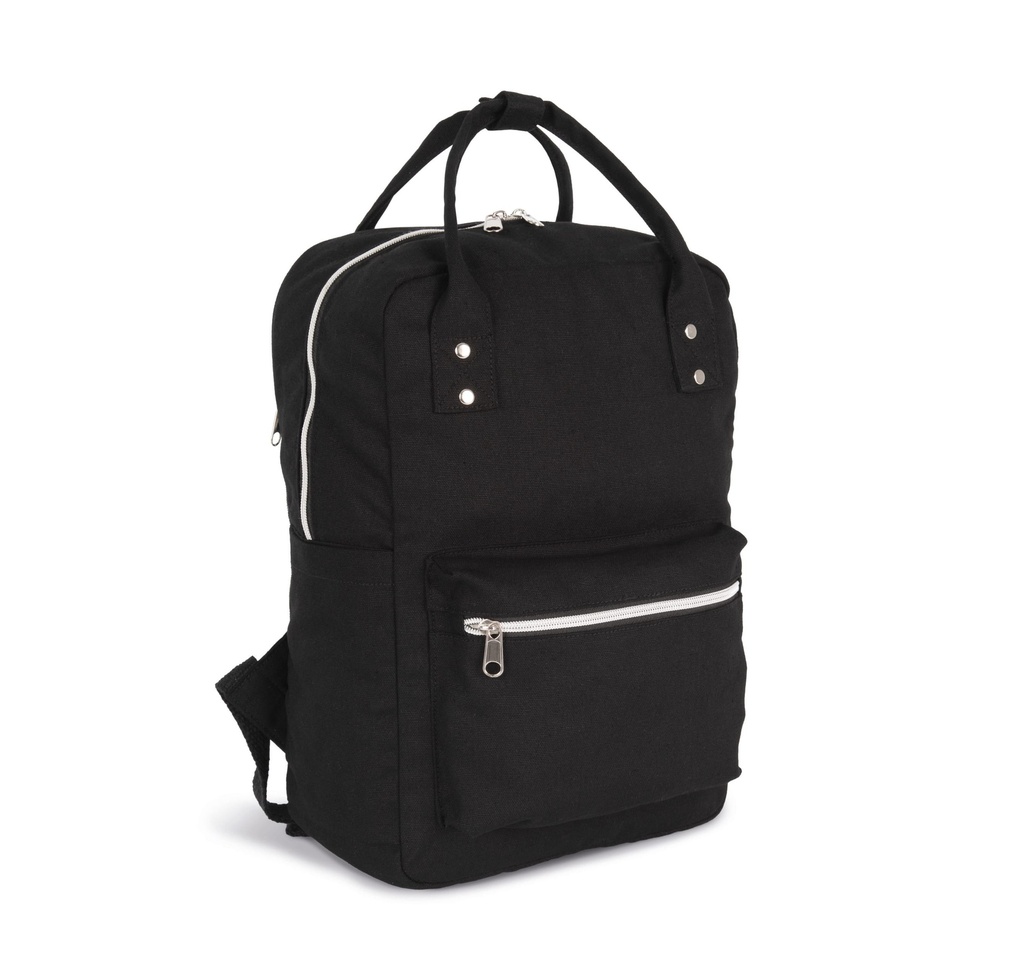 KI0186 - Sac à dos style urbain avec poignées - Black