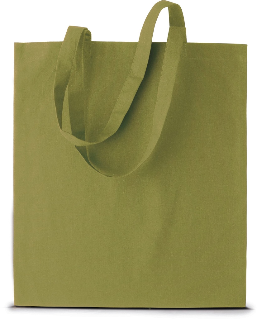 [KI0223-CherryRed-OneSize] KI0223 - Sac shopping avec longues anses - CherryRed