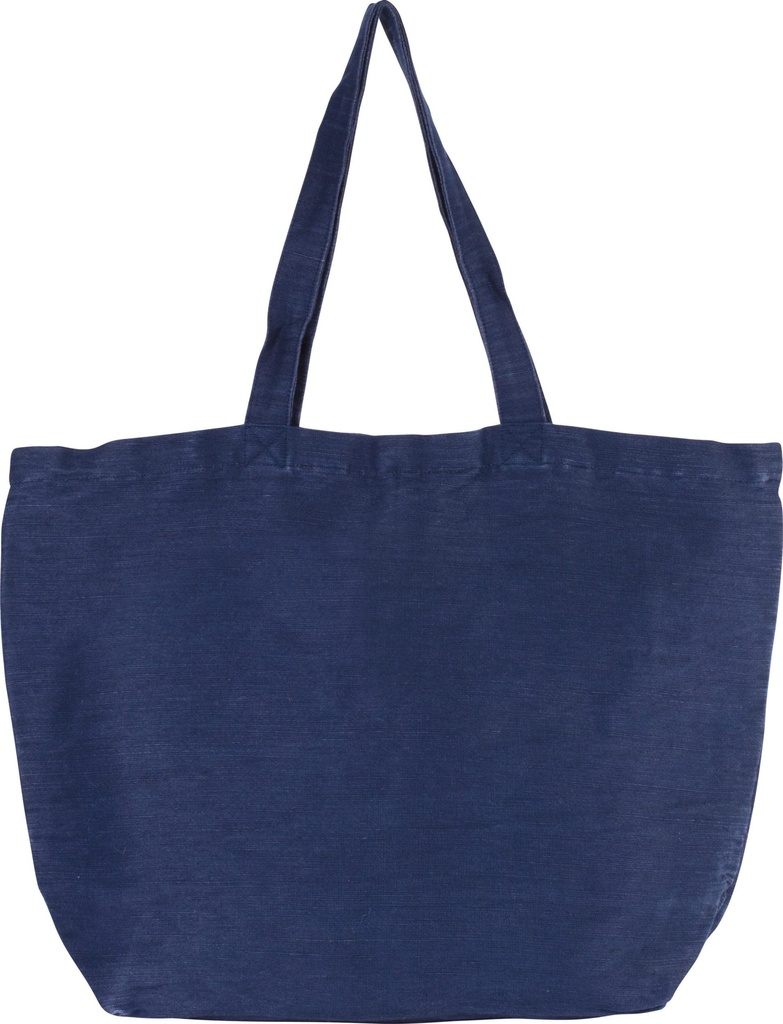 [KI0231-WashedCrimsonRed-OneSize] KI0231 - Grand sac en juco avec doublure intérieure - WashedCrimsonRed