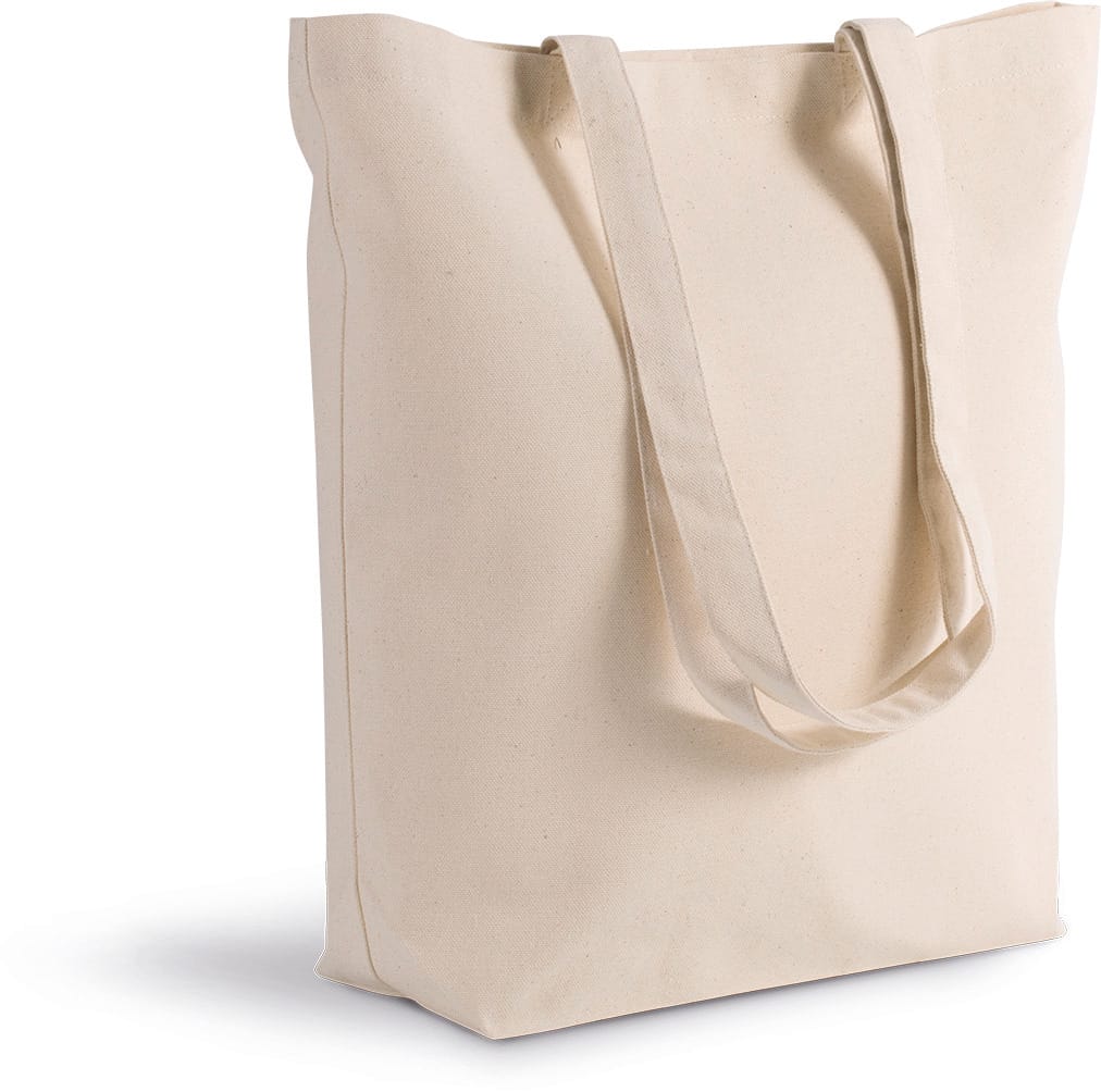 KI0252 - Sac cabas en coton bio - Black