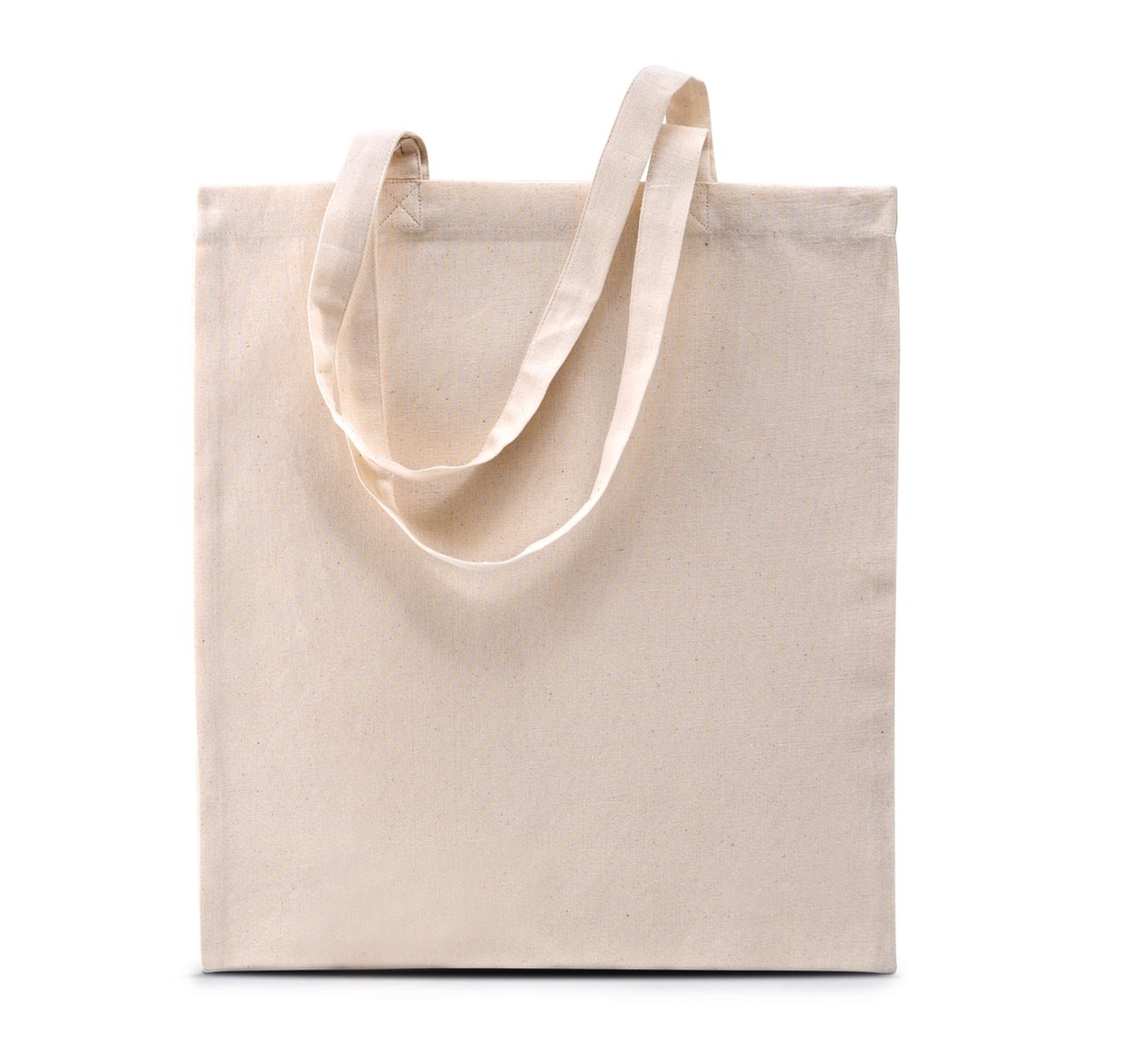 [KI0288-NavyBlue-OneSize] KI0288 - Sac shopping en coton biologique - NavyBlue