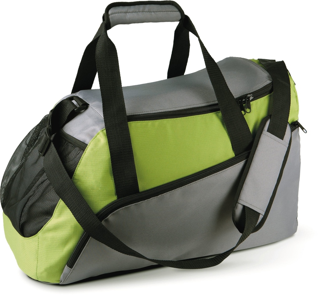 [KI0607-Red_SlateGrey-OneSize] KI0607 - Sac de sport - Red_SlateGrey