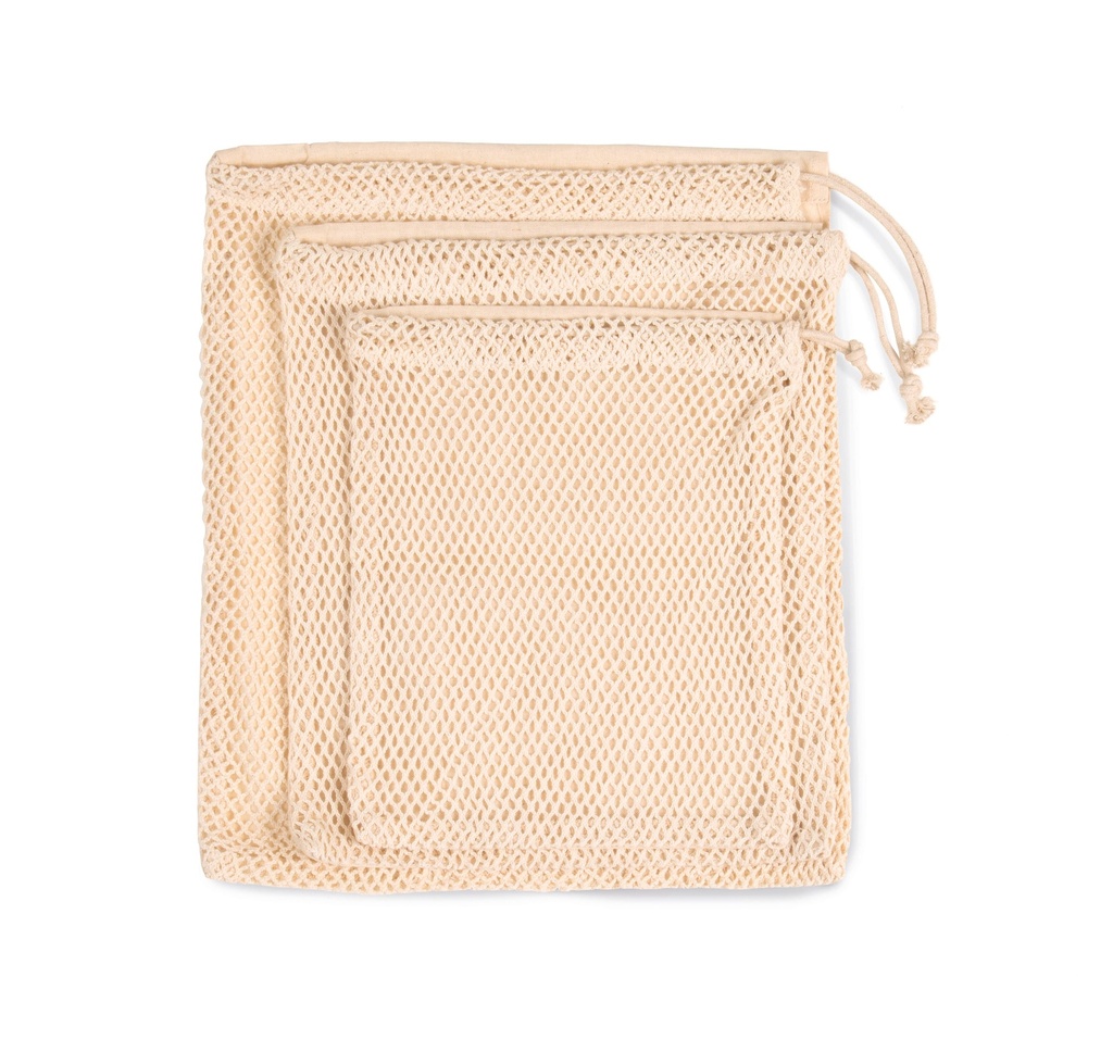KI0734 - Sac en filet à cordelette - Natural