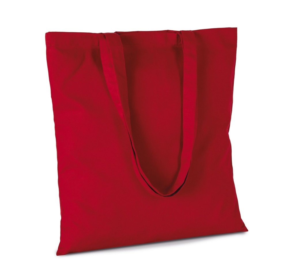 [KI0741-Turquoise-OneSize] KI0741 - Sac de shopping en polycoton - Turquoise