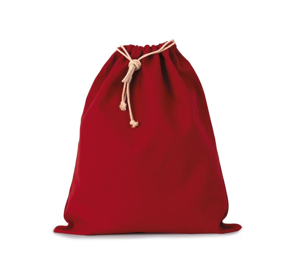 [KI0747-Natural-S] KI0747 - Sac coton à cordon - Natural (S)
