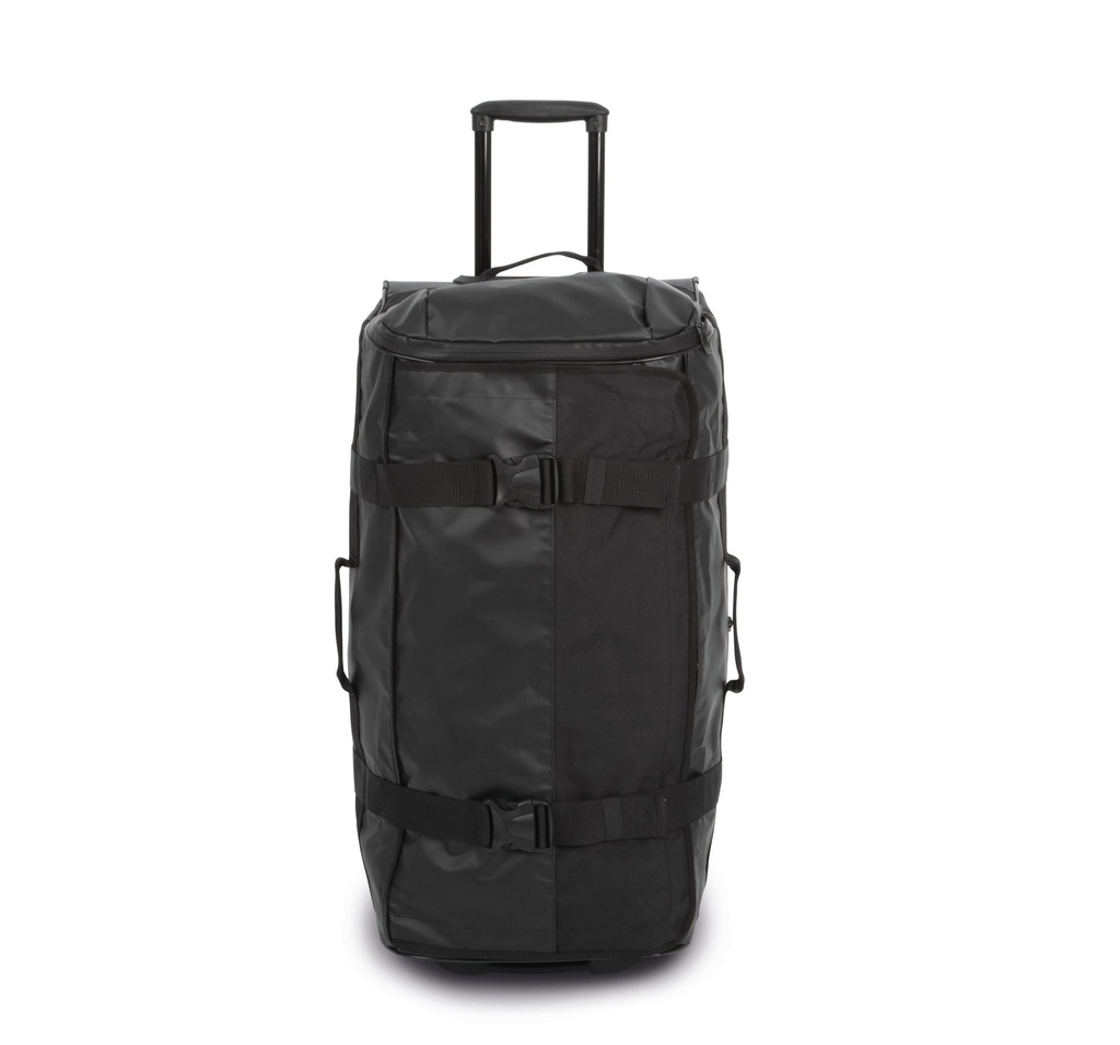 [KI0840-Black-OneSize] KI0840 - Sac Trolley "Blackline" imperméable - Grand Format - Black