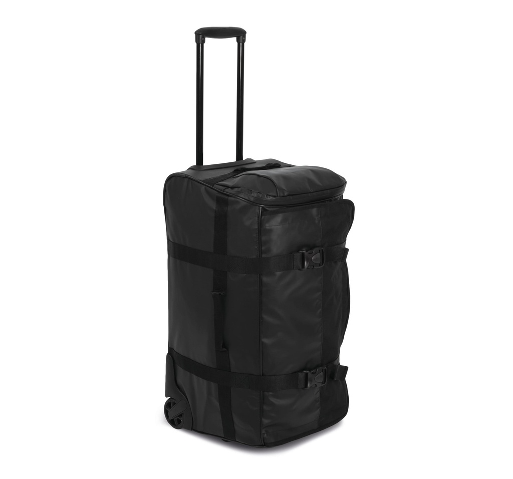 [KI0841-Black-OneSize] KI0841 - Sac Trolley "Blackline" imperméable - Format Medium - Black
