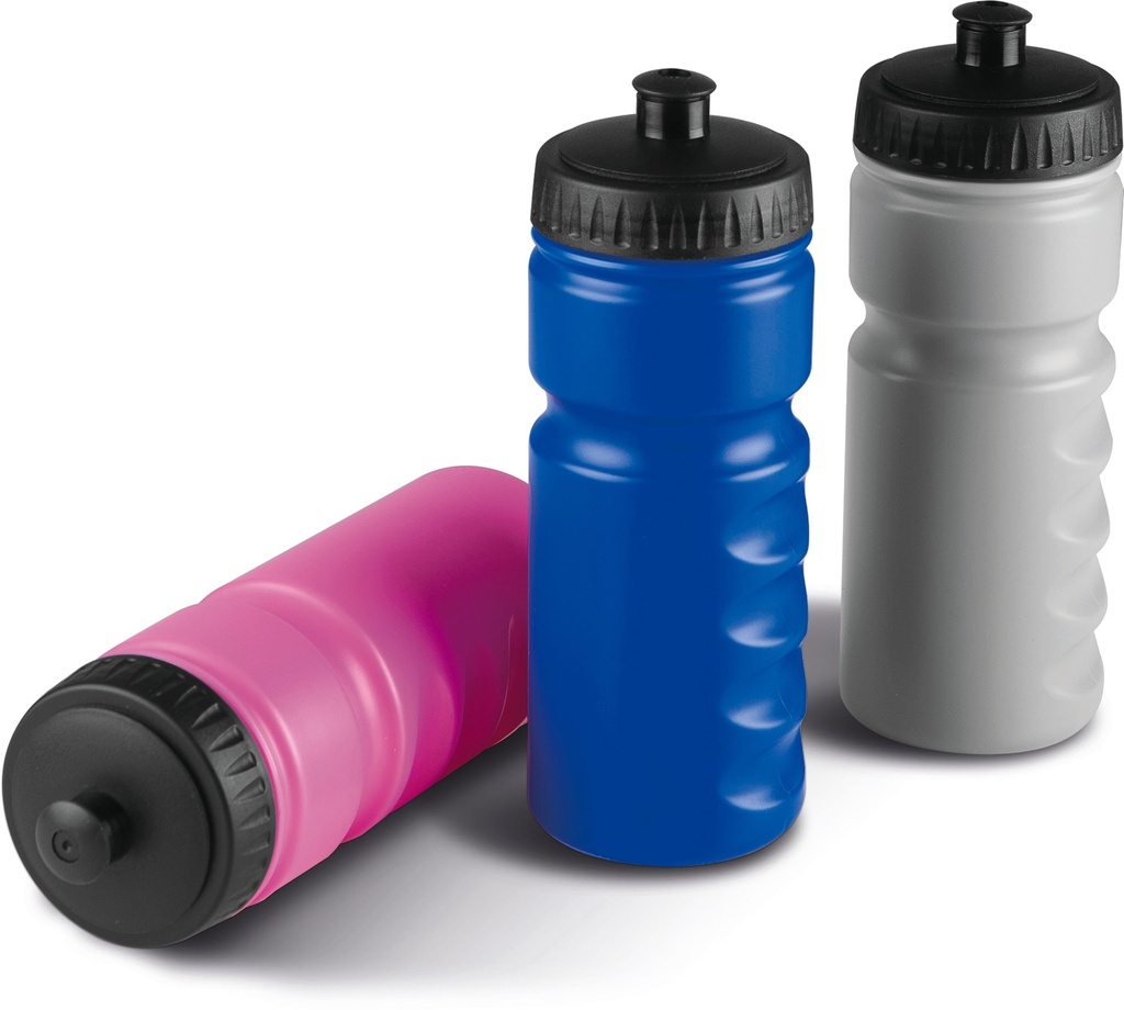 [KI3119-Black-OneSize] KI3119 - Gourde de sport 500 ml - Black