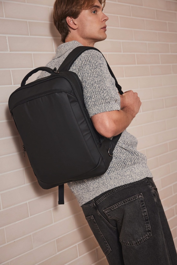 [KI5110-Black-OneSize] KI5110 - Sac à dos business pour documents et ordinateur portable/tablette Kialma par K-loop - Black