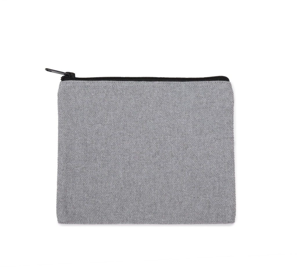 [KI5702-FlintGrey-OneSize] KI5702 - Trousse en toile tissée à la main - FlintGrey