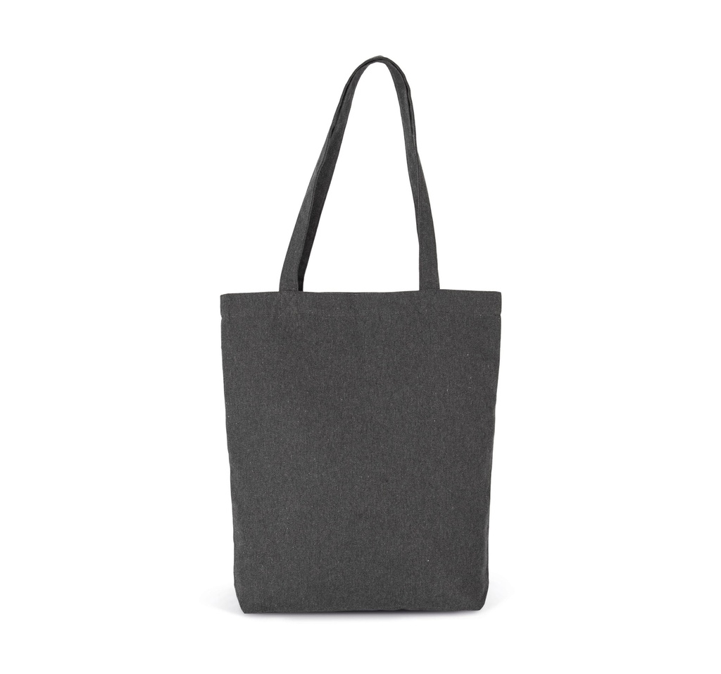 [KI5808-OxfordGreyJhoot-OneSize] KI5808 - Sac cabas en coton "K-loop project" recyclé - OxfordGreyJhoot
