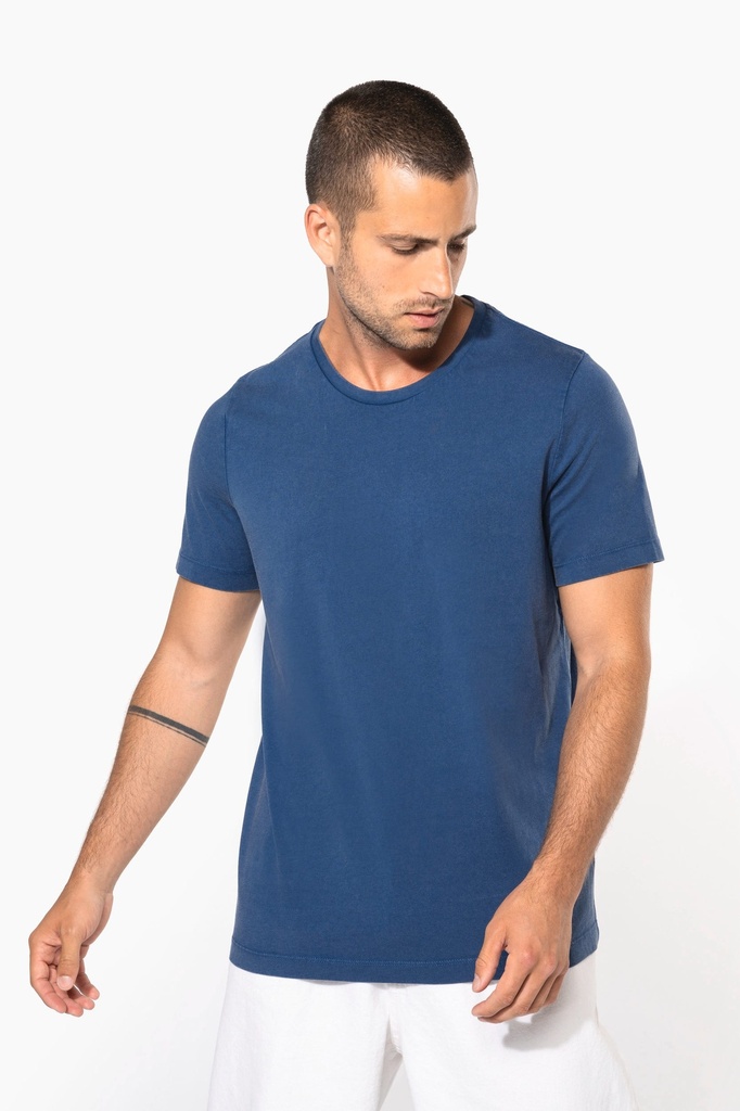 [KV2115-VintageNavy-XS] KV2115 - T-shirt manches courtes homme - VintageNavy (XS)