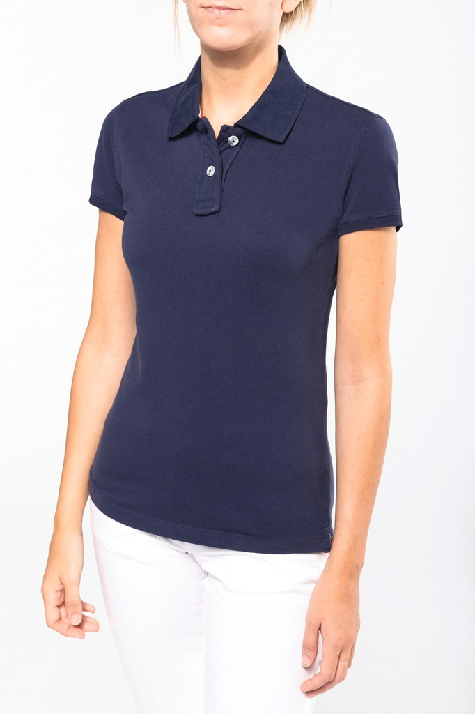[KV2201-VintageCharcoal-XS] KV2201 - Polo manches courtes femme - VintageCharcoal (XS)