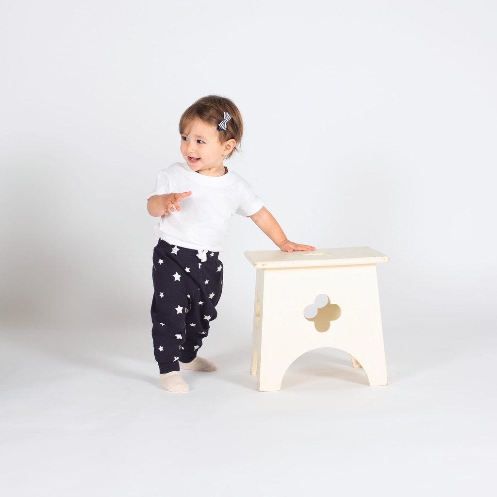 [LW085-Red_White-3/4ans] LW085 - Pantalon de pyjama - Red_White (3/4 ans)