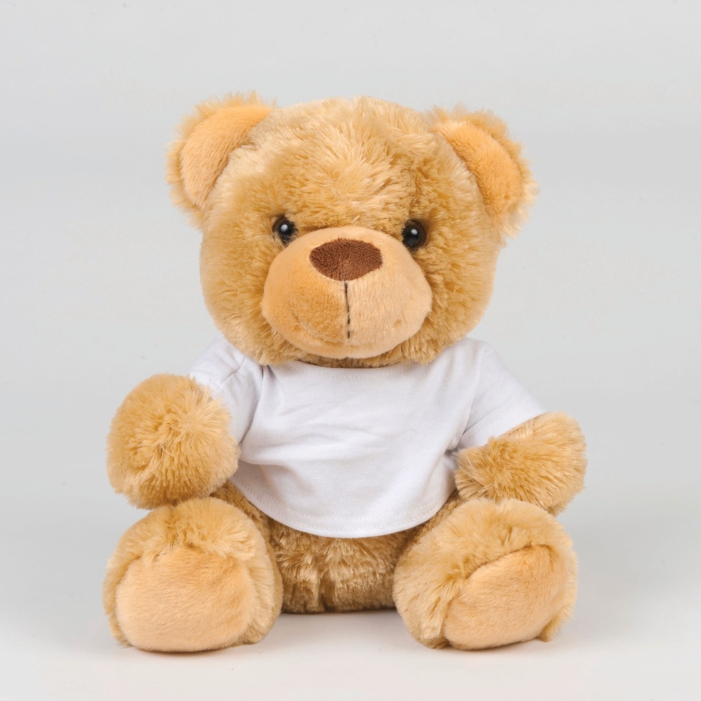 [MM030-Cream-S] MM030 - Ours en peluche avec t-shirt - Cream (S)