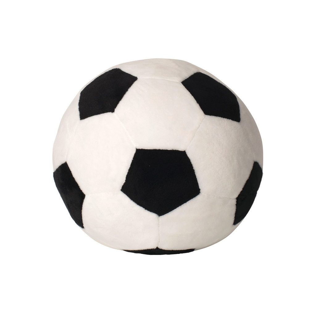 [MM583-Black/White-OneSize] MM583 - Ballon de foot zippé - Black/White