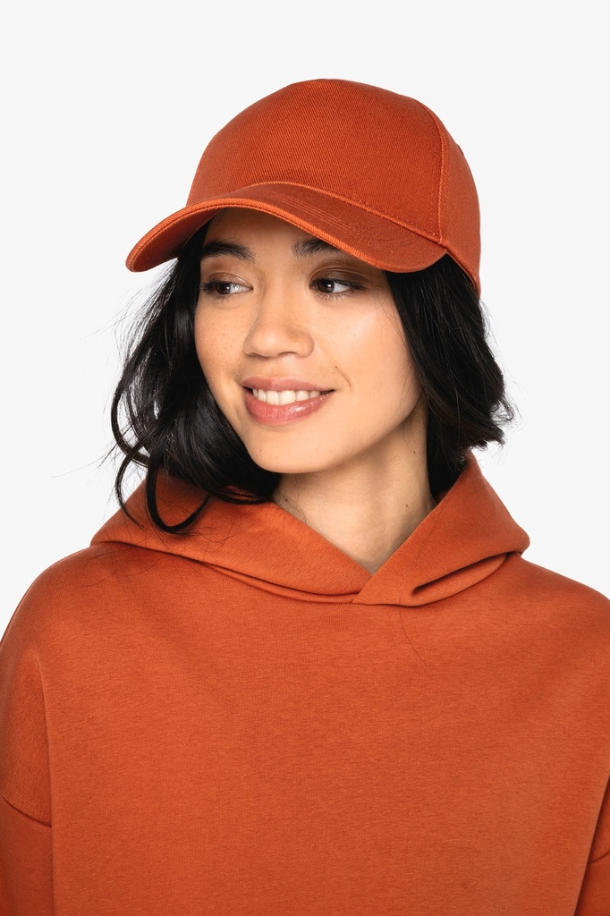 [NS037-OrganicKhaki-OneSize] NS037 - Casquette écoresponsable 5 panneaux unisexe - OrganicKhaki