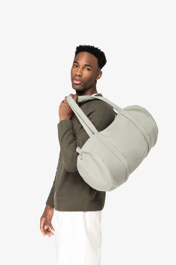 [NS106-AlmondGreen-OneSize] NS106 - Sac polochon en molleton - AlmondGreen
