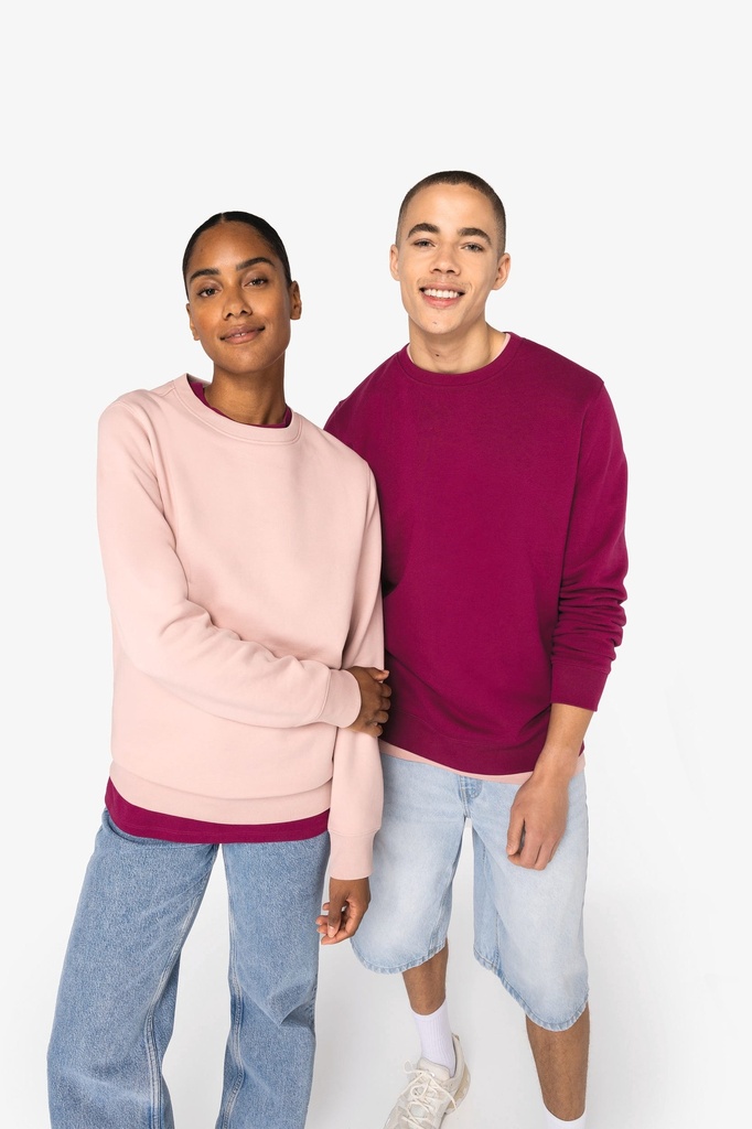 [NS400-MineralGrey-2XS] NS400 - Sweat-shirt écoresponsable à col rond unisexe  - MineralGrey (2XS)