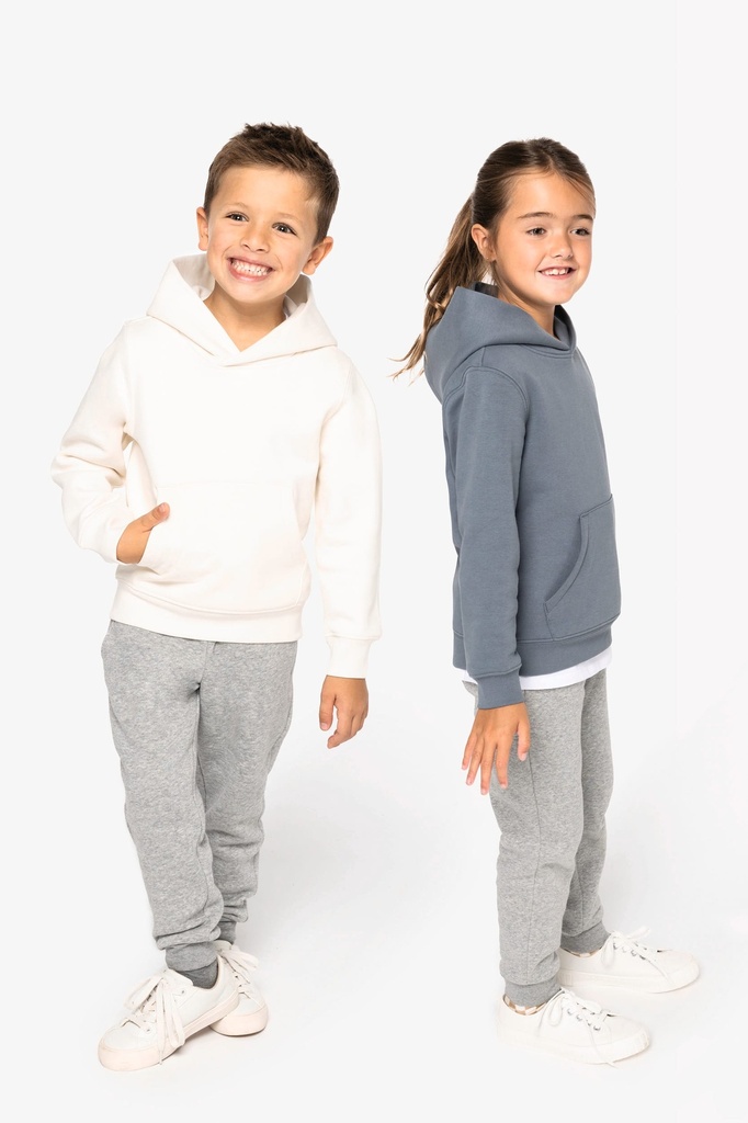 NS404 - Sweat-shirt écoresponsable à capuche enfant - SeaBlue