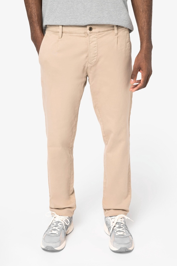 [NS705-WashedNavyBlue-S] NS705 - Chino French Terry homme  - WashedNavyBlue (S)