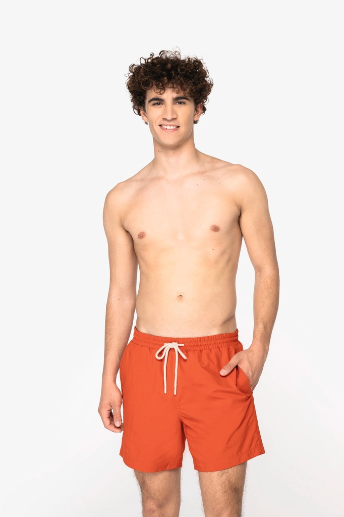 [NS706-BrookGreen-XS] NS706 - Short de bain écoresponsable homme - BrookGreen (XS)