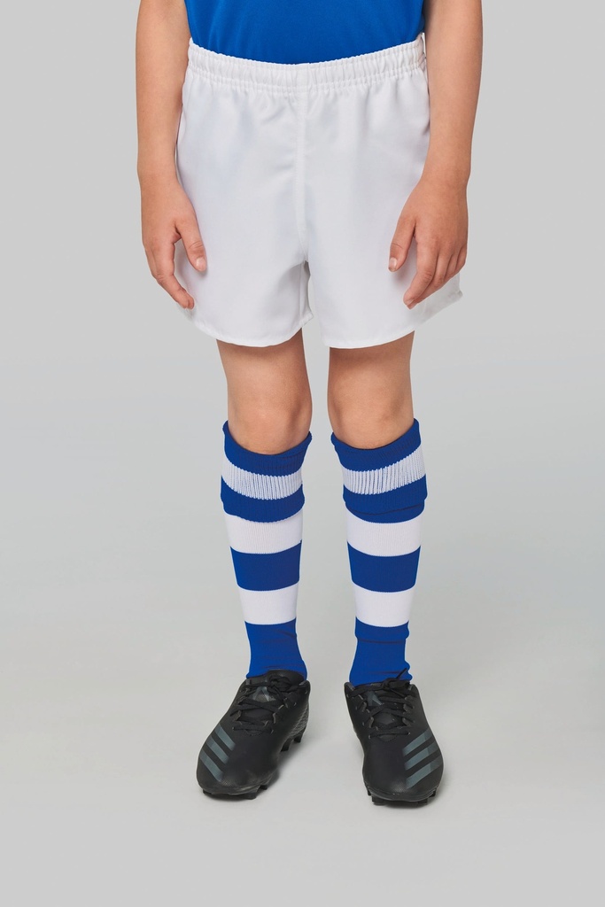 [PA137-DarkRoyalBlue-12/14ans] PA137 - Short de rugby enfant - DarkRoyalBlue (12/14 ANS)