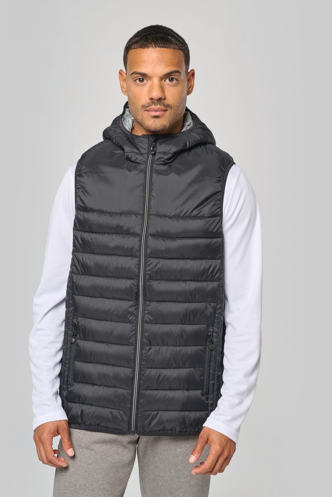 [PA237-Navy-XS] PA237 - Bodywarmer à capuche - Navy (XS)