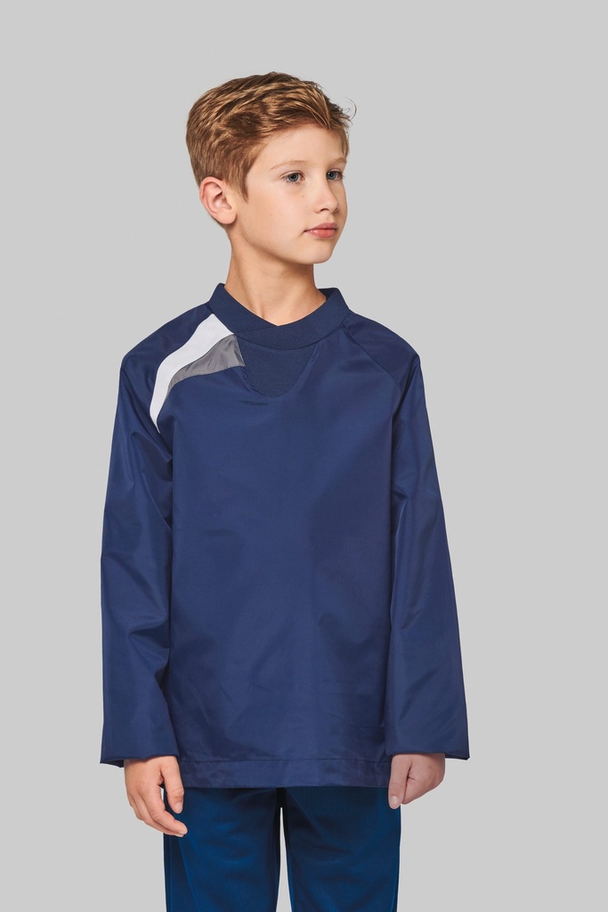 [PA331-Black_White_StormGrey-12/14ans] PA331 - Sweat de pluie enfant - Black_White_StormGrey (12/14 ANS)