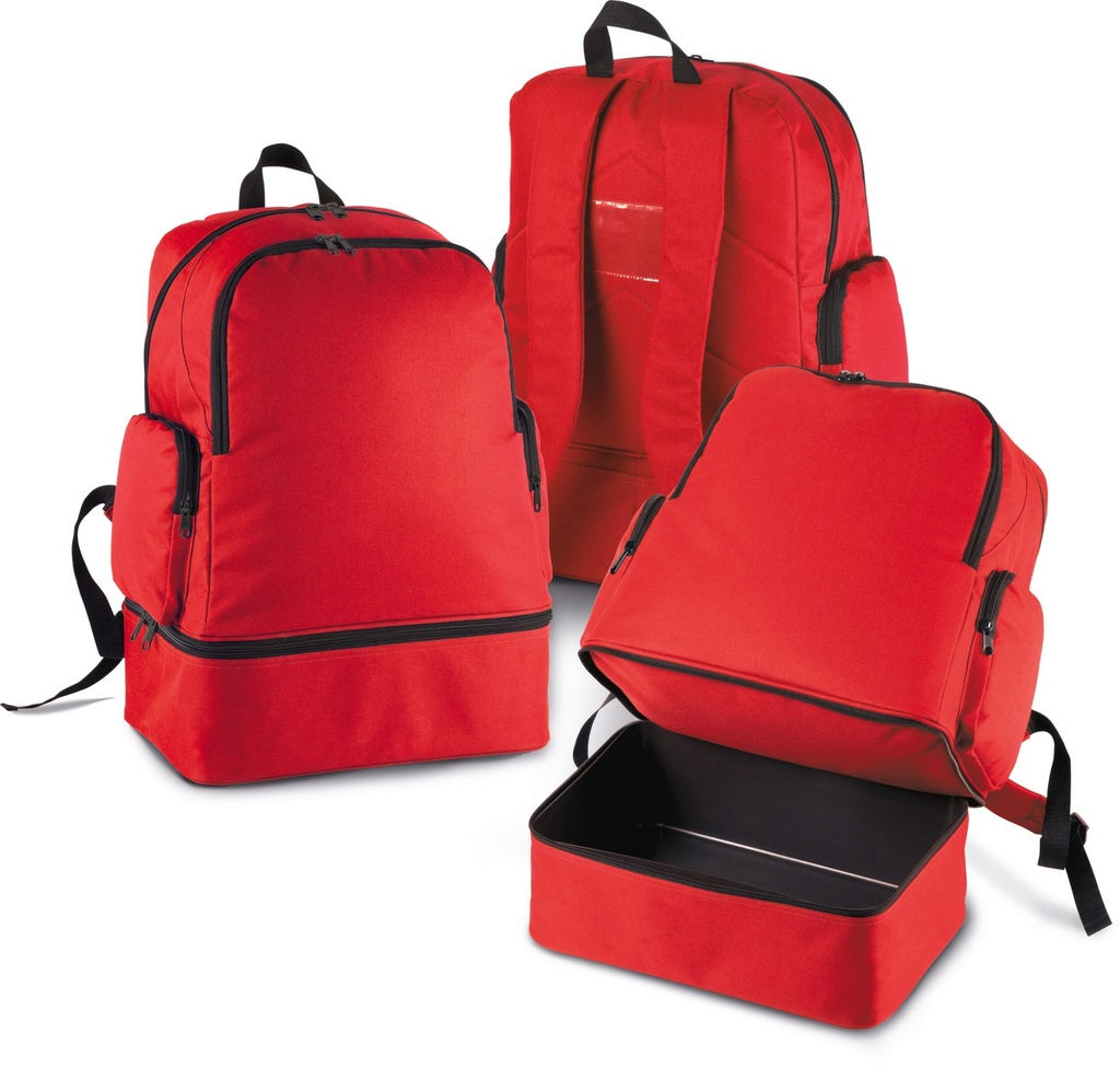 PA517 - Sac à dos de sport avec base rigide - 42L - Red