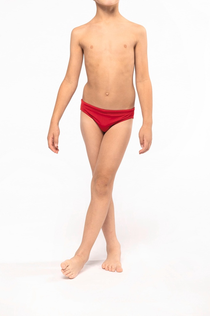 PA951 - Slip de bain garçon - SportyRed