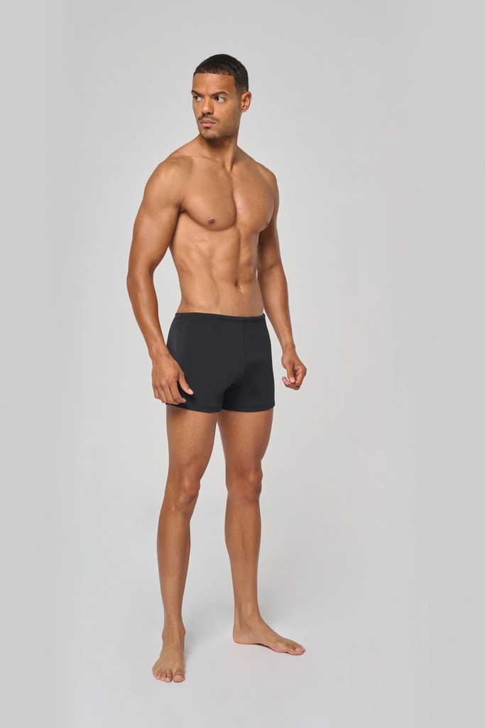 [PA953-Black-S] PA953 - Boxer de bain homme - Black (S)