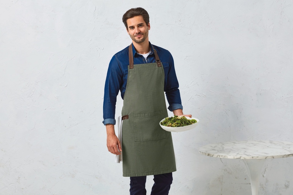 PR144 - Tablier à bavette "Annex"  - Navy