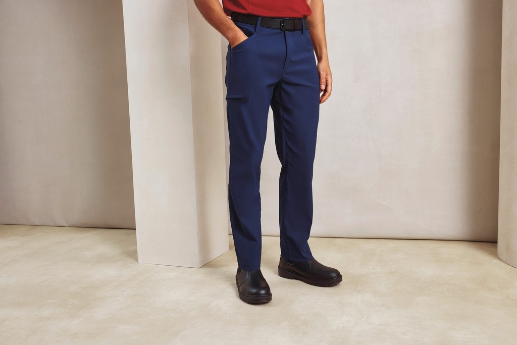 [PR566-Black-XS] PR566 - Pantalon ADAPT Stretchchecker - Black (XS)