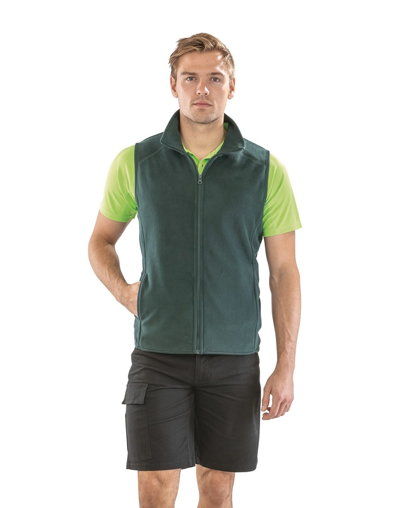 [R116X-ForestGreen-XS] R116X - Gilet micro polaire - ForestGreen (XS)