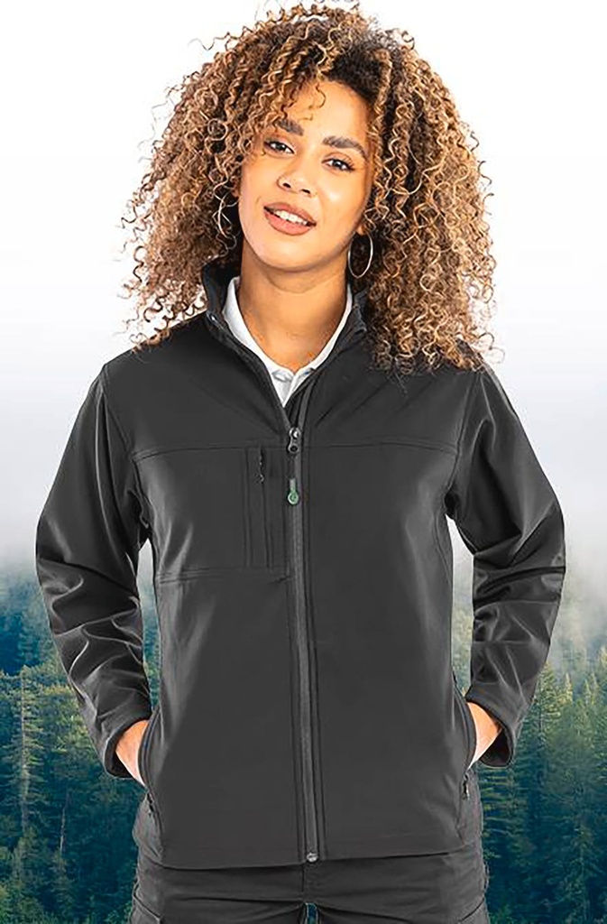[R121F-Black-S] R121F - Veste softshell femme - Black (S)