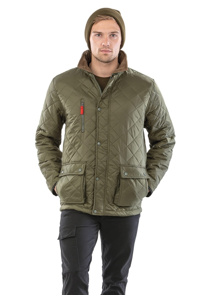 R196X - Veste Cheltenham Gold - Olive
