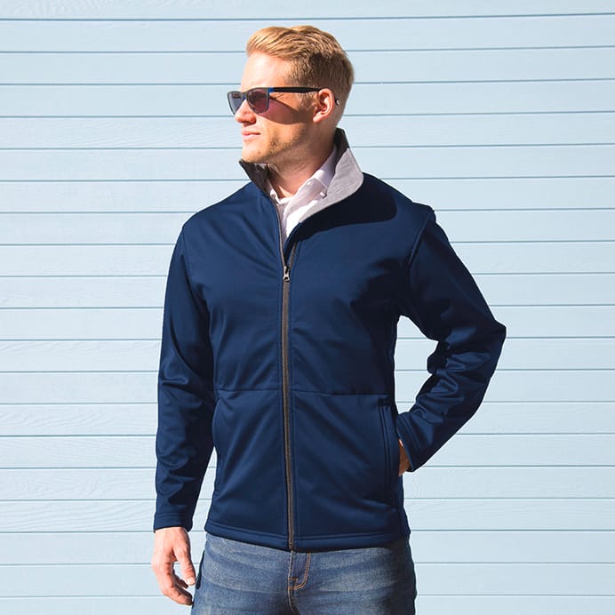 [R209X-Navy-S] R209X - Veste softshell  - Navy (S)
