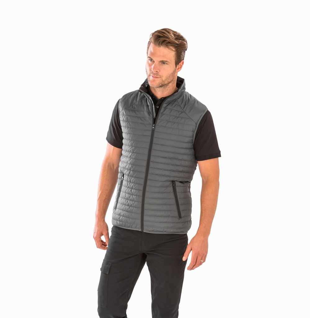 R239X - Bodywarmer THERMOQUILT recyclé - Black