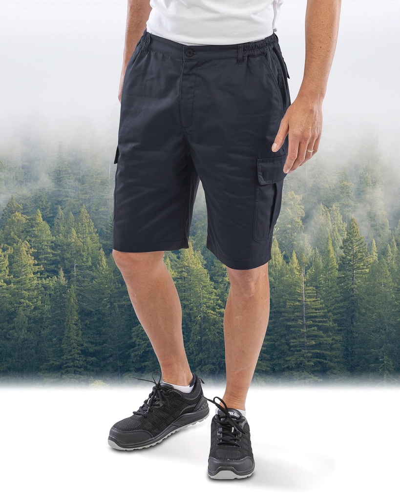 R512X - Short utilitaire work-guard recyclé - Black