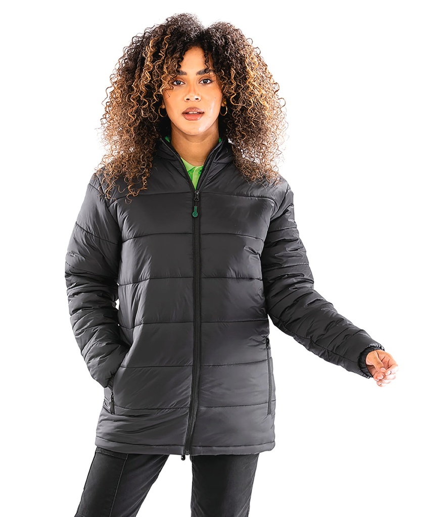 R910X - Parka doudoune recyclée  - Navy