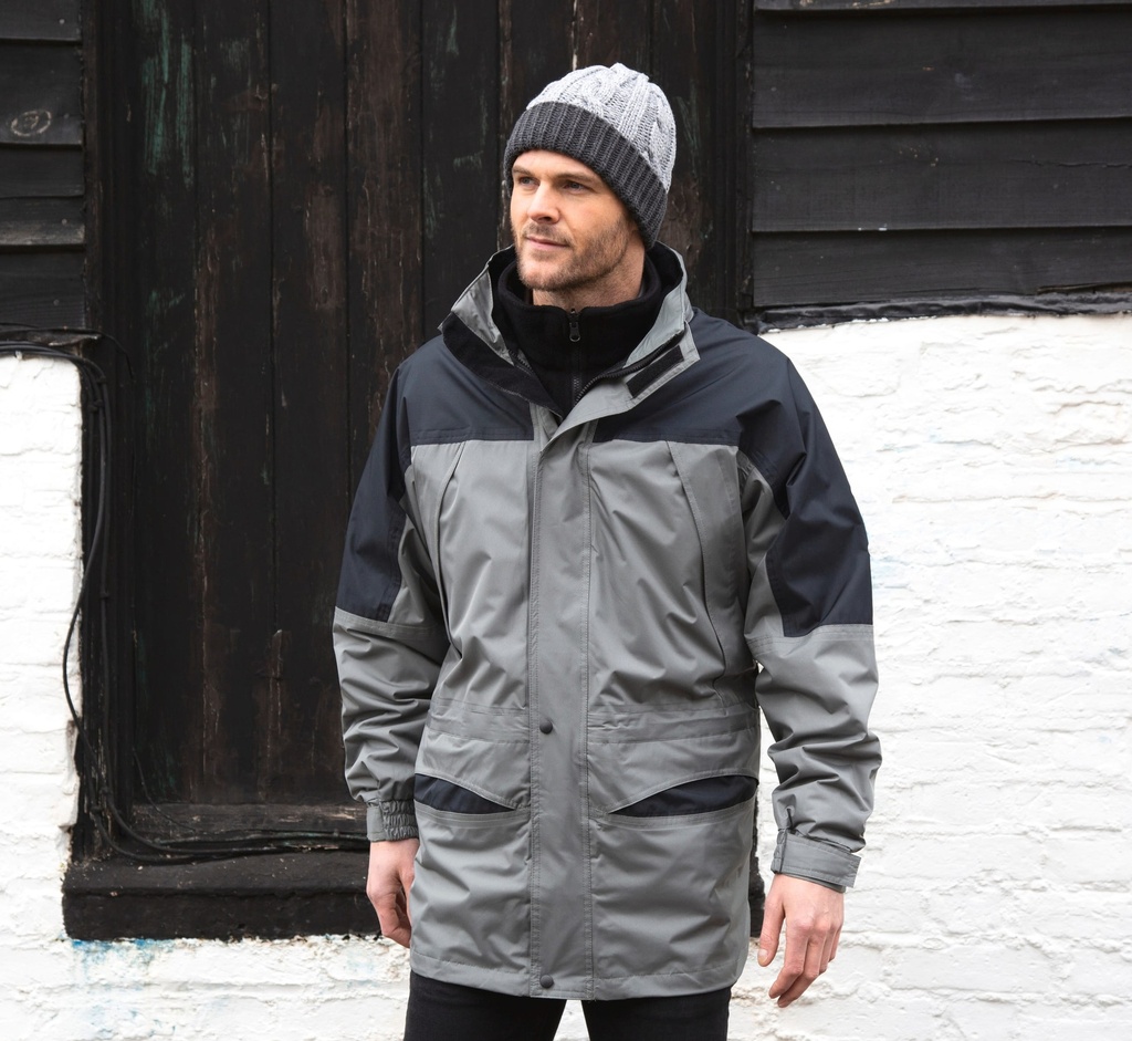 R99 - Parka 3 en 1 Alaska - Grey_Black